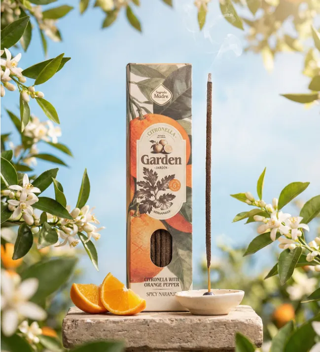 Incienso Garden Citronella - Spicy Naranja