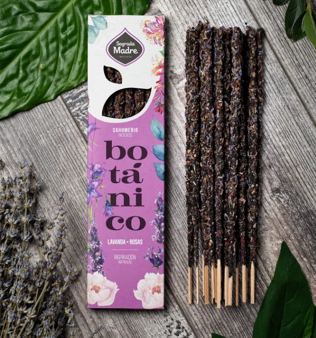 Incienso Botánico Lavanda - Rosas